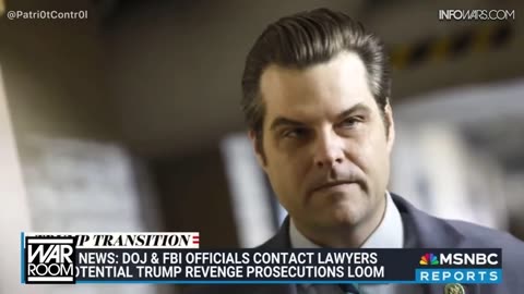 Corrupt Feds Are Lawyering Up In Anticipation Matt Gaetz Will Prosecute Them