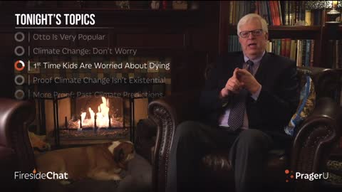 10/3/19 Dennis Prager Fireside Chat #102 Evil and sick adults scare children over Climate change