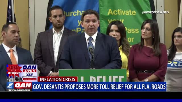 Gov. DeSantis proposes more toll relief for all Fla. roads