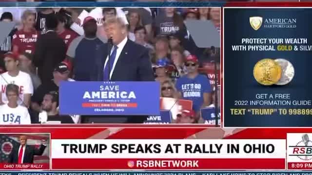 Trump one day voting on paper ballots.