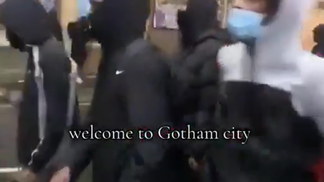 Invaders prowl the streets of Britain - No Police in site