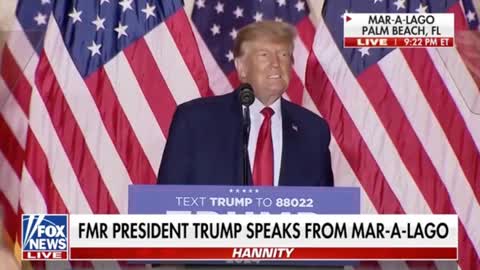 Trump Announces He’s Running For President In 2024