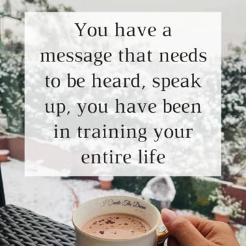 #Selfmotivation - Your experiences, your passions, your perspective – it's all gold.