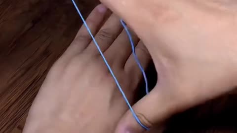 Rubber Band Penetrating Palm Magic Show