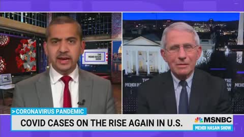 NEW - Dr. Fauci says vaccinated people can't eat and drink indoors.