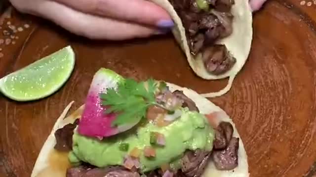 SKIRT STEAK TACOS @Panca NYC!