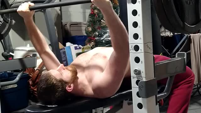 225 pound pin bench x 4