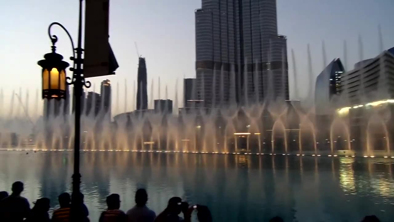 Amazing water fountain