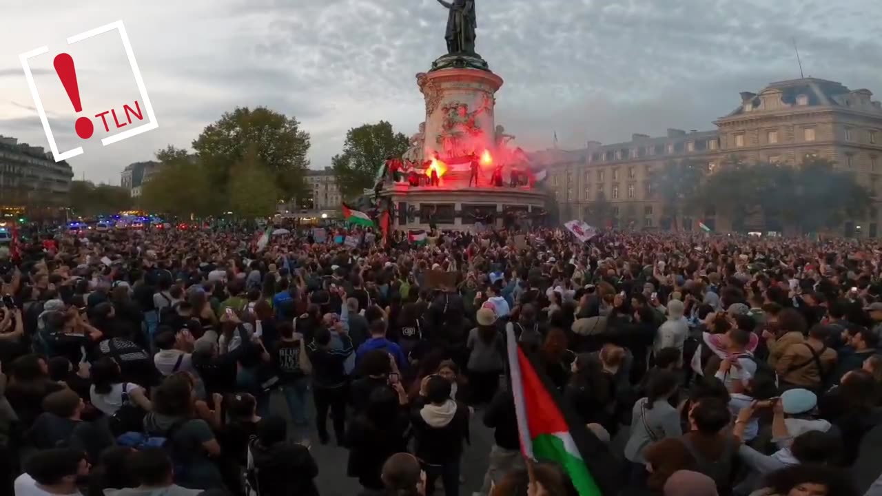 50.000 personas se manifiestan en París contra la ocupación de Palestina