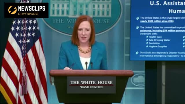 Jen Psaki On President Putin 'Nuclear Special Combat Readiness'