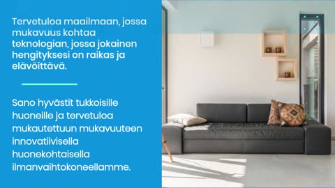 Huonekohtainen Ilmanvaihtokone