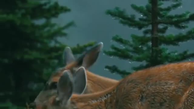 Beautiful the deer