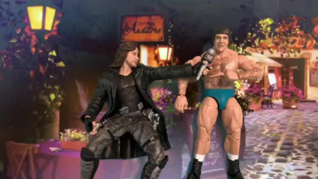 Snake Plissken Show where he knocks out Tim Walz during Bruno Sammartino Interview