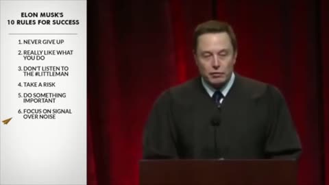 Elon Musk 10 Rules of Success