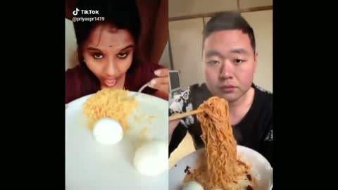 Funny Food Challenge On TikTok Stick