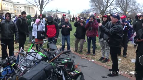 New Footage of the Capitol Protest Released by The New Yorker