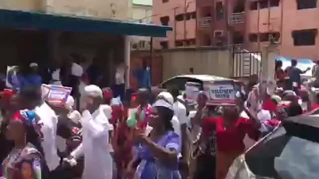 Nigerians Rally For Trump