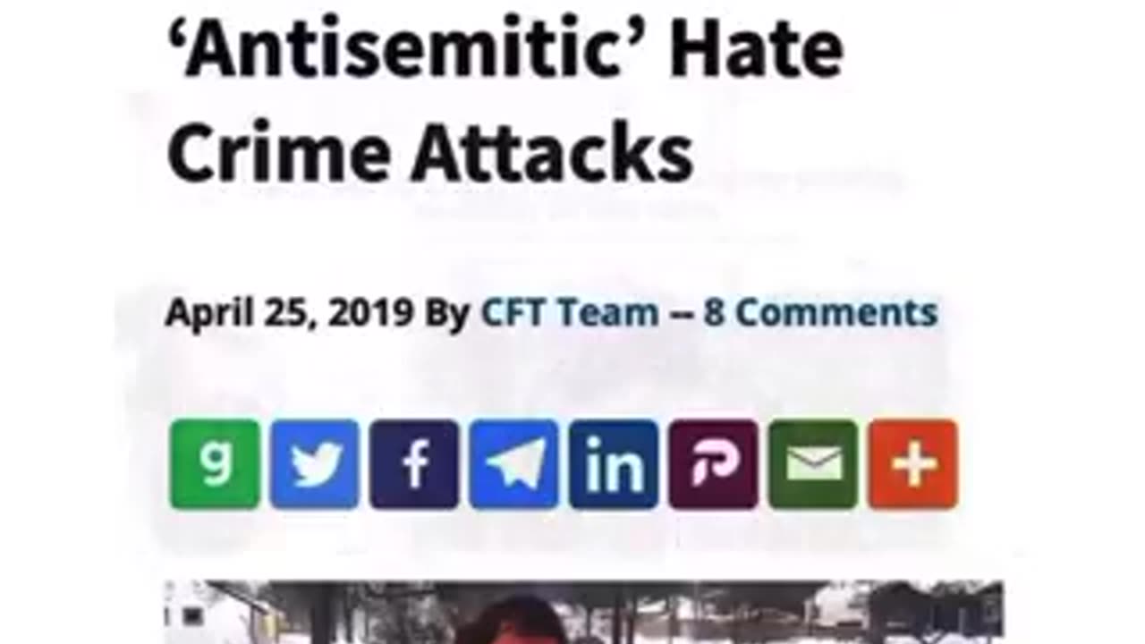 Jews faking hate crimes