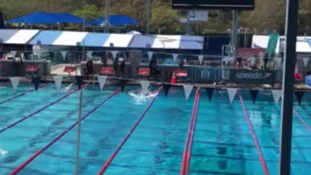 Ryan at swim meet