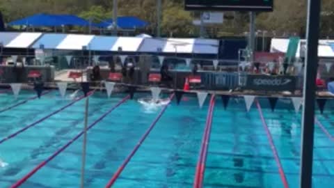 Ryan at swim meet