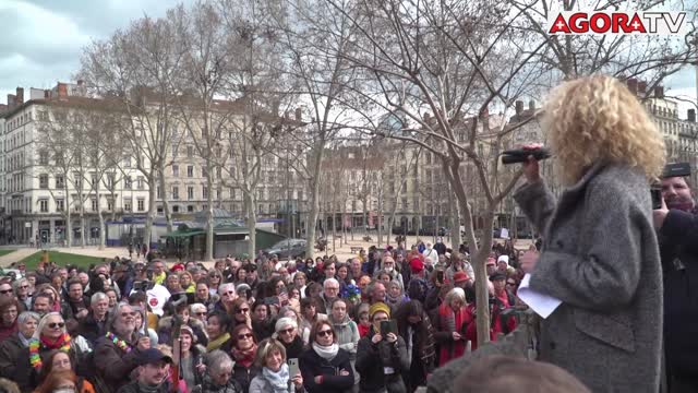 Manifestation pour les libertés à Lyon le 13 mars 2021 - Martine Wonner - 2e partie