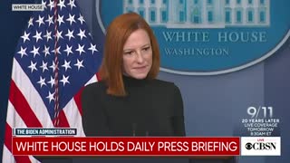 Psaki is asked if Biden is concerned his actions are driving the country further apart