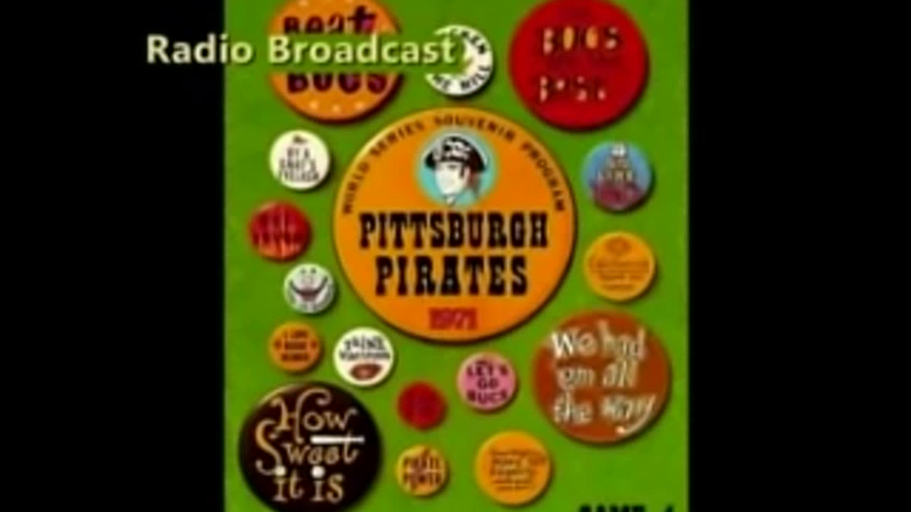 1971 World Series Game 4 Baltimore Orioles vs Pittsburgh Pirates