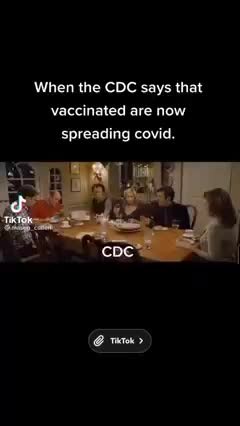 When the CDC says the people still spread the virus