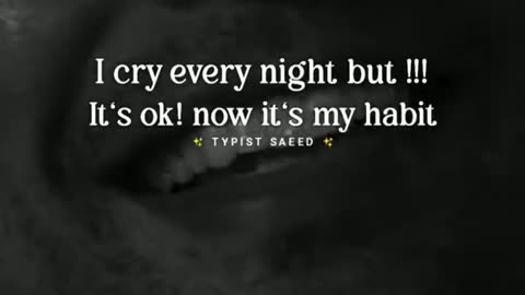 I Carry every night but