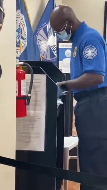 Ugandan family caught on camera boarding American Airlines plane in McAllen, TX w/ NO ID
