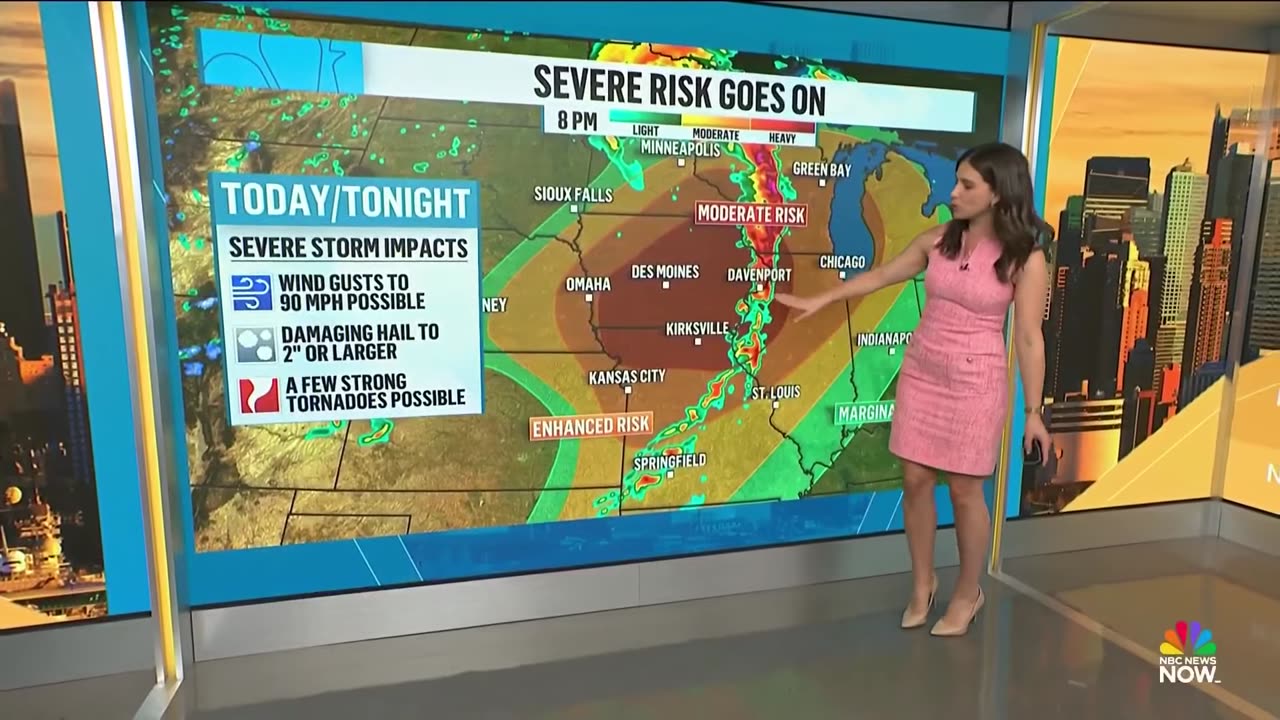 Midwest preparing for intense storms with high chance of tornadoes