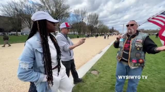 3-25-22 The People's Convoy in the National Mall DC