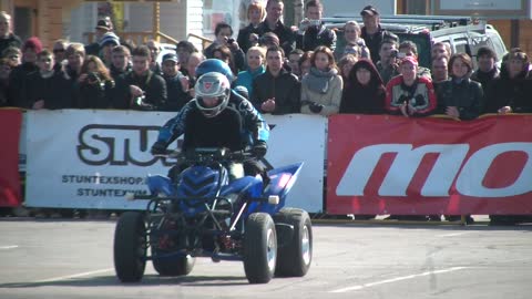 Cool performance on a motorcycle. You'll like it.