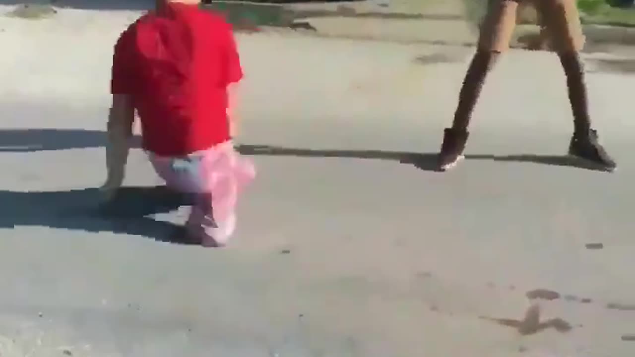 No Legged Kid Wins Fight