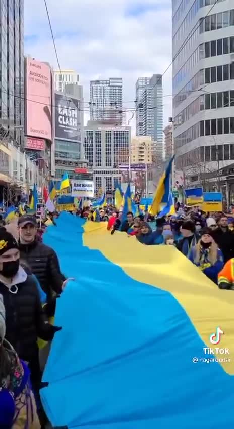 And just like that, protest is allowed in Canada