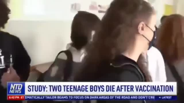 Teenage boys died in their sleep after taking vaccine