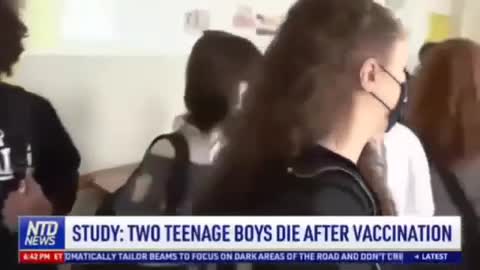 Teenage boys died in their sleep after taking vaccine