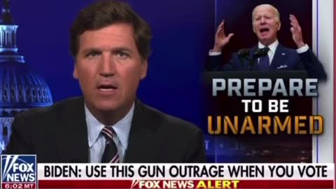 Tucker: “The point of this is to disarm people who did not vote for Joe Biden.”
