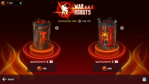 Using my event coins. War robots update 6.6
