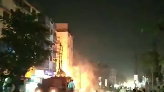 GAS CYLINDER BLAST