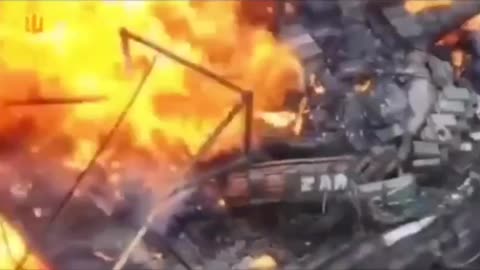 Insane Detonation of a Russian Tank