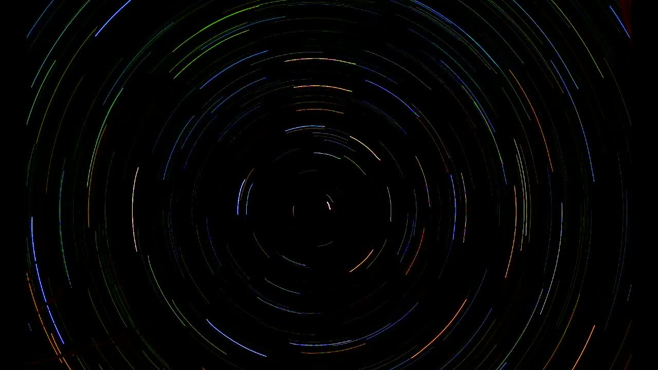 Star trails around Polaris with Nikon Coolpix P900