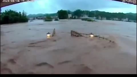Time Lapse China Flooding