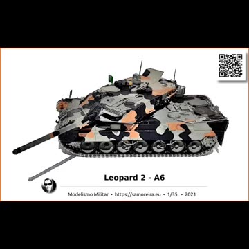 Leopard 2A6 - German Army - ModelKit from Italeri
