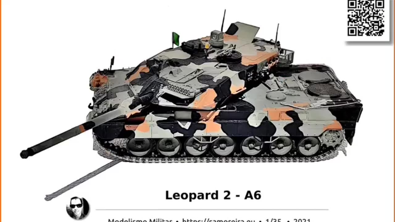 Leopard 2A6 - German Army - ModelKit from Italeri