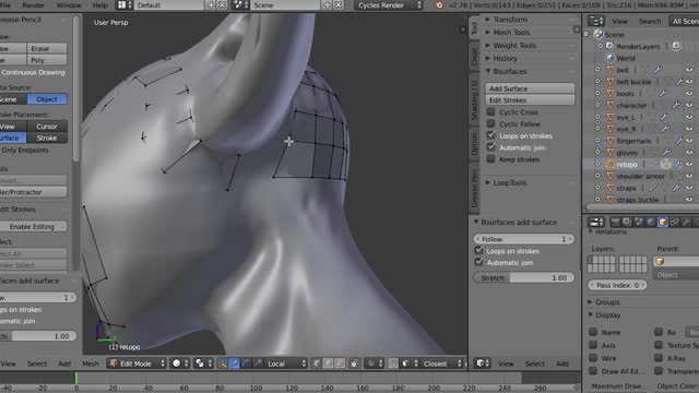 Add A Layer Behind The Ear