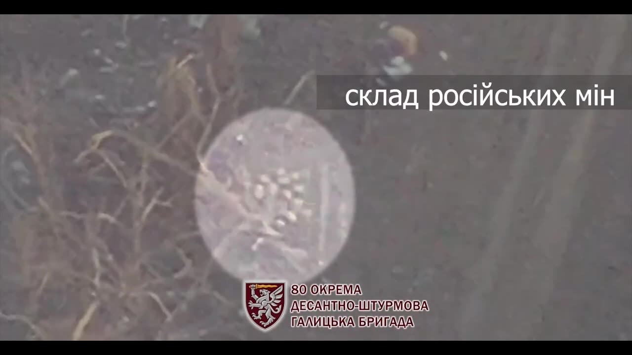 Massive Detonation of Russian Landmines