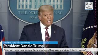 "As everyone now recognizes media polling was election interference."