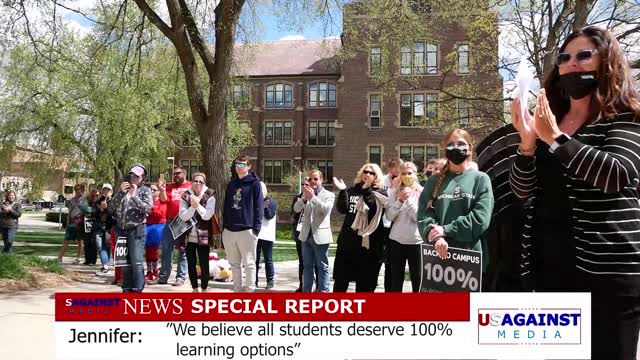 Michigan State University Back To Campus Rally