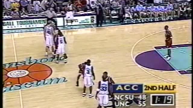 3.9.1997 Carolina vs. NC State - ACC Tournament Final (Tim Brant)